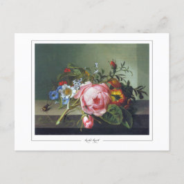 Cartão Postal Rachel Ruysch #8 - Cartão-postal de arte