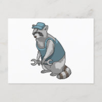 Racoon como artesão de Wrench