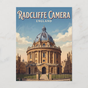 Cartão Postal Radcliffe Camera, Universidade de Oxford Inglaterr