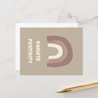 Cartão Postal Radiate Positivity