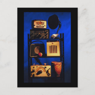 Cartão Postal Rádio Antiquado