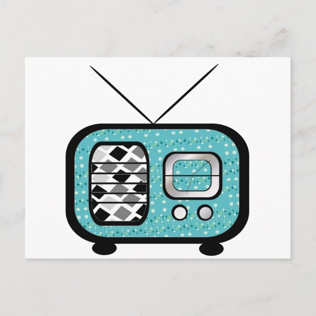 Cartão Postal Rádio Retro (Frente)