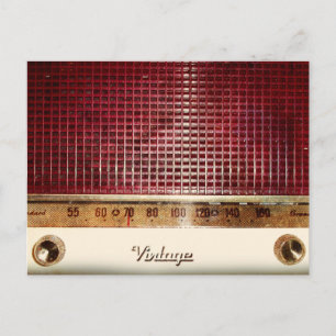 Cartão Postal Rádio retrorreflector