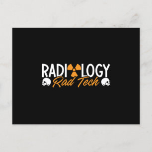 Cartão Postal Radiologia Tecnologia Rad Medicine Xray