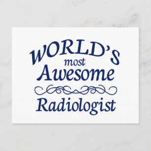 Cartão Postal Radiologista mais incrível do mundo
