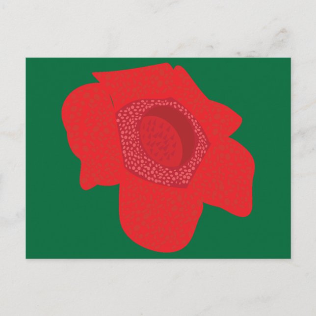 Cartão Postal Rafflesia (Frente)