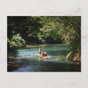 Cartão Postal Rafting no rio Martha Brae, Falmouth,