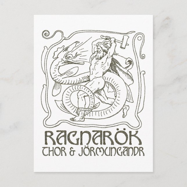 Cartão Postal Ragnarök (Frente)