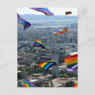 Cartão Postal Rainbow Pride Sobre Berkeley