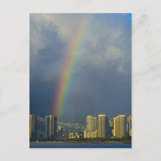 Cartão Postal Rainbow Skies Office Personalizar Destino