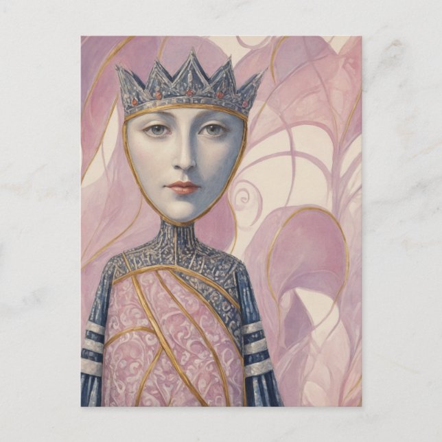 Cartão Postal Rainha (Frente)