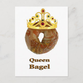 Cartão Postal Rainha Bagel