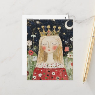 Cartão Postal Rainha da Arte Folclórica