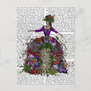 Cartão Postal Rainha da Casa da Borboleta