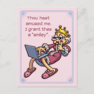 Cartão Postal Rainha de Likes