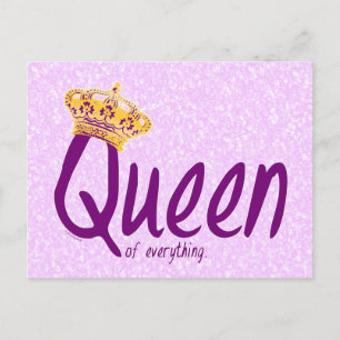 Cartão Postal Rainha de Tudo [cartão postal]