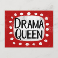 Cartão Postal Rainha do Drama