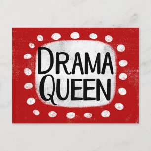 Cartão Postal Rainha do Drama