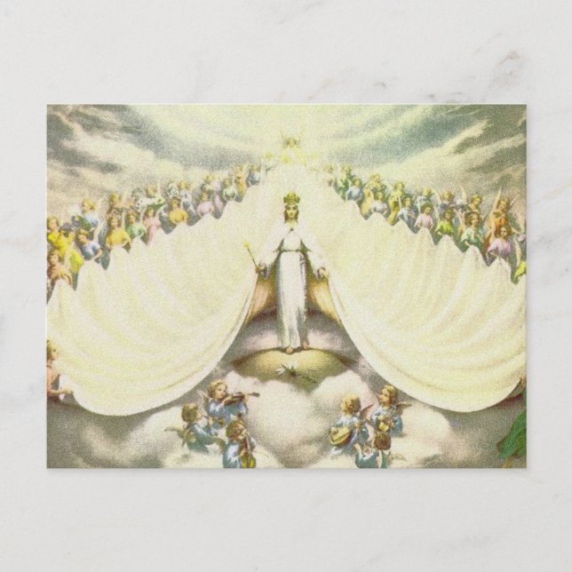 Cartão Postal Rainha dos Anjos (Frente)