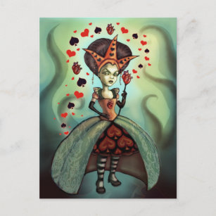 Cartão Postal Rainha dos Corações