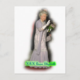 Cartão Postal RAINHA Elizabeth