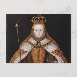 Cartão Postal Rainha Elizabeth I