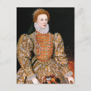 Cartão Postal Rainha Elizabeth I da Inglaterra