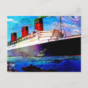 CARTÃO POSTAL RAINHA MARY 2