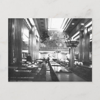 Cartão Postal Rainha Mary RMS - Durante a Construção