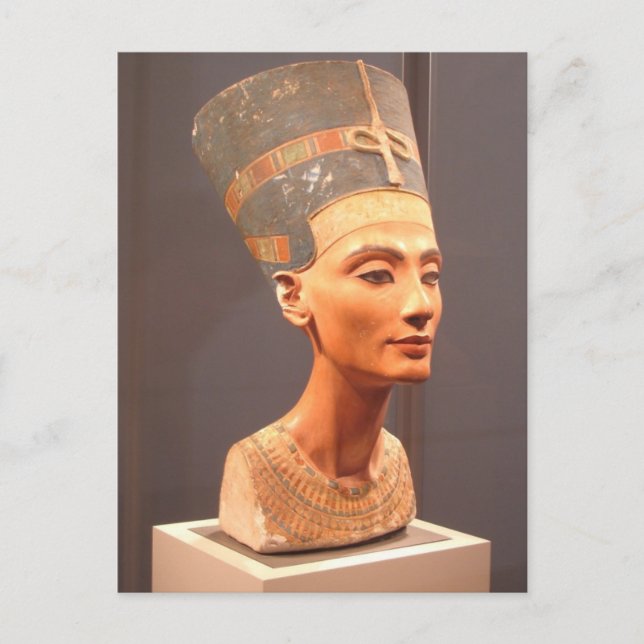 Cartão Postal Rainha Nefertiti (Frente)