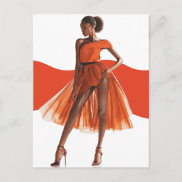 Cartão Postal Rainha Negra Afro-Americana Melanina Sista Loja