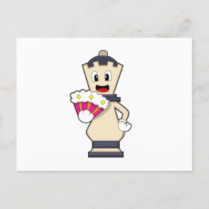 Cartão Postal Rainha peça de Xadrez em Chess.PNG