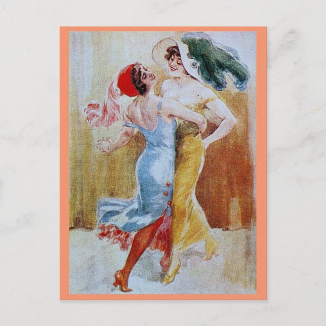 Cartão Postal Rainha Tango (Frente)