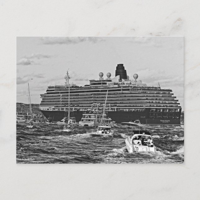 Cartão Postal Rainha Victoria (Frente)