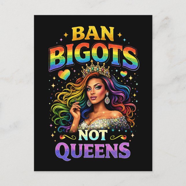 Cartão Postal Rainhas não Coroadas (Frente)