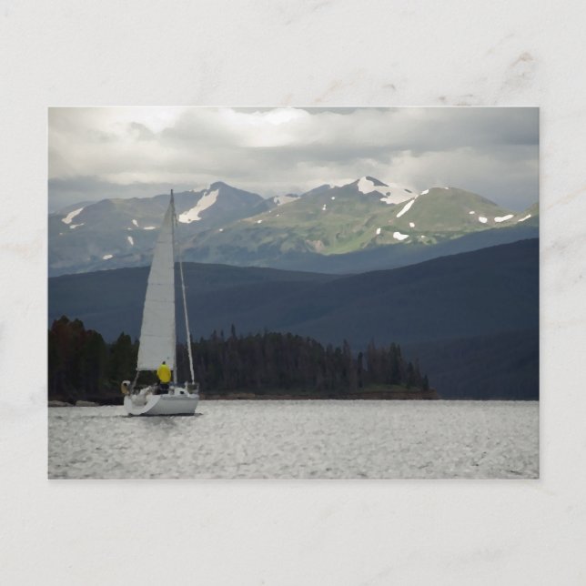 Cartão Postal Rainy Day Sailor (Frente)