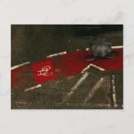 Cartão Postal Rainy Ride