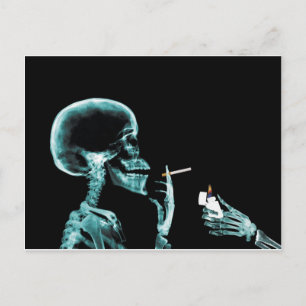 Cartão Postal raios-x fumantes