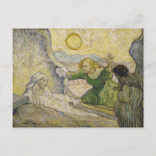 Cartão Postal Raising of Lazarus (Rembrandt), Van Gogh Fine Art