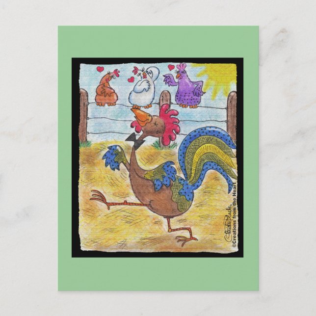 Cartão Postal Raiz de Galo (Frente)