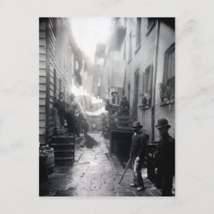 Cartão Postal Raiz de Jacob Riis Bandit