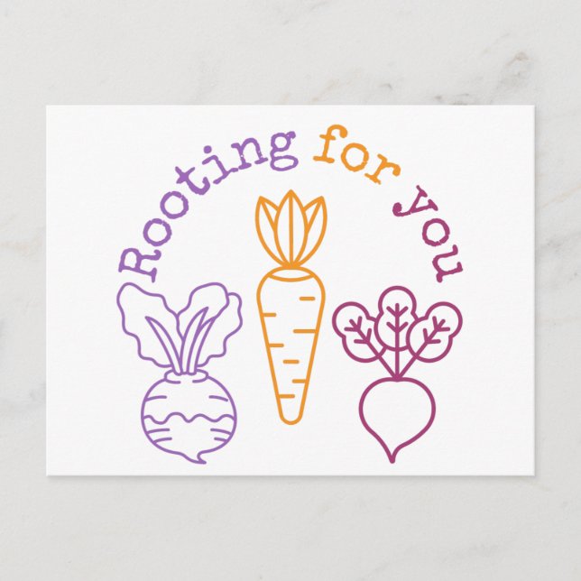 Cartão Postal Raiz Para Você (Frente)