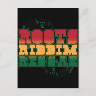 Cartão Postal Raízes Riddim Reggae