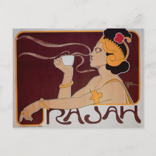 Cartão Postal Rajah Coffee