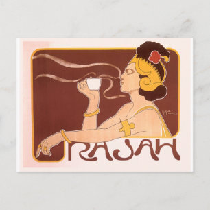 Cartão Postal Rajah Coffee