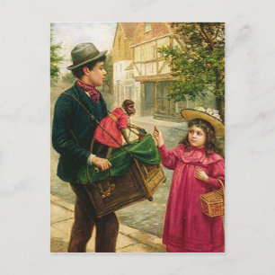 Cartão Postal ralador de órgãos