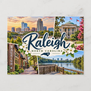 Cartão Postal Raleigh Carolina do Norte
