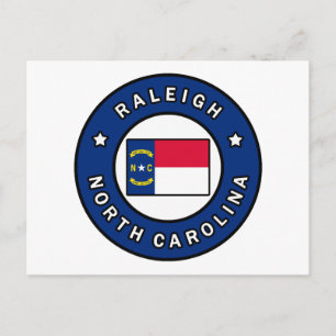Cartão Postal Raleigh Carolina do Norte