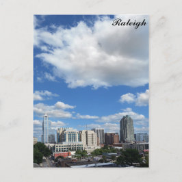 Cartão Postal Raleigh North Carolina City Skyline Viagem Photo