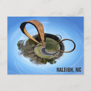 Cartão Postal Raleigh North Carolina Museum of Art Rings Photo